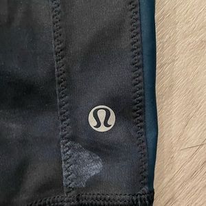 Lululemon blue camo capris